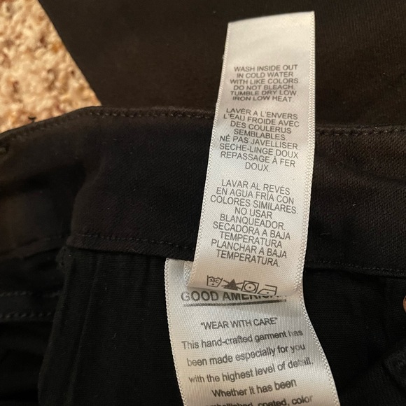 Good American good waist black crop - Picture 9 of 11